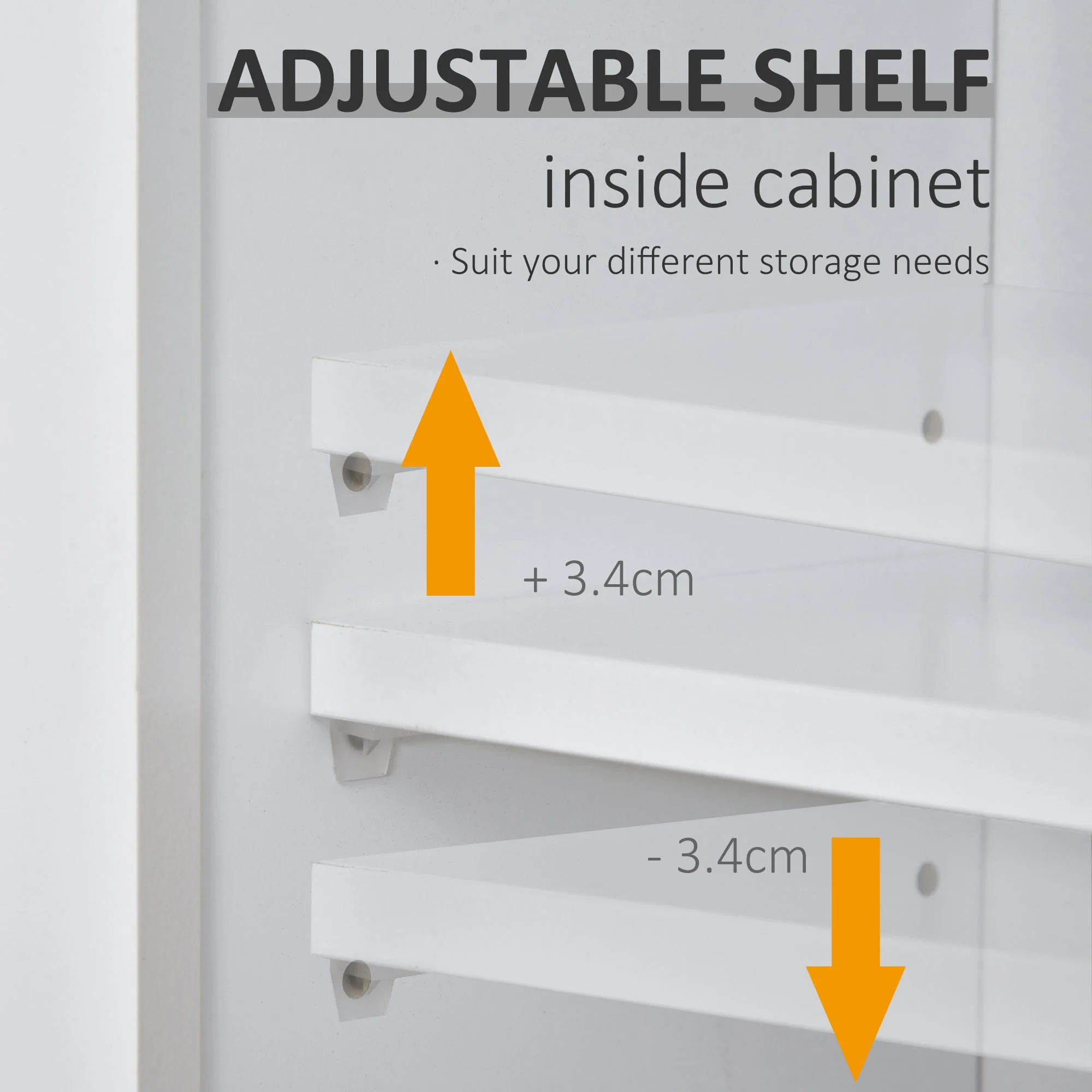 kleankin Bathroom Cabinet - Image 5