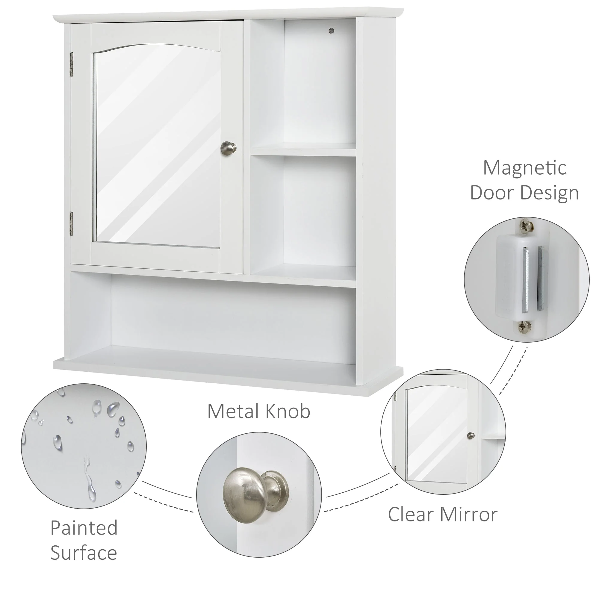 kleankin Bathroom Cabinet - Image 6