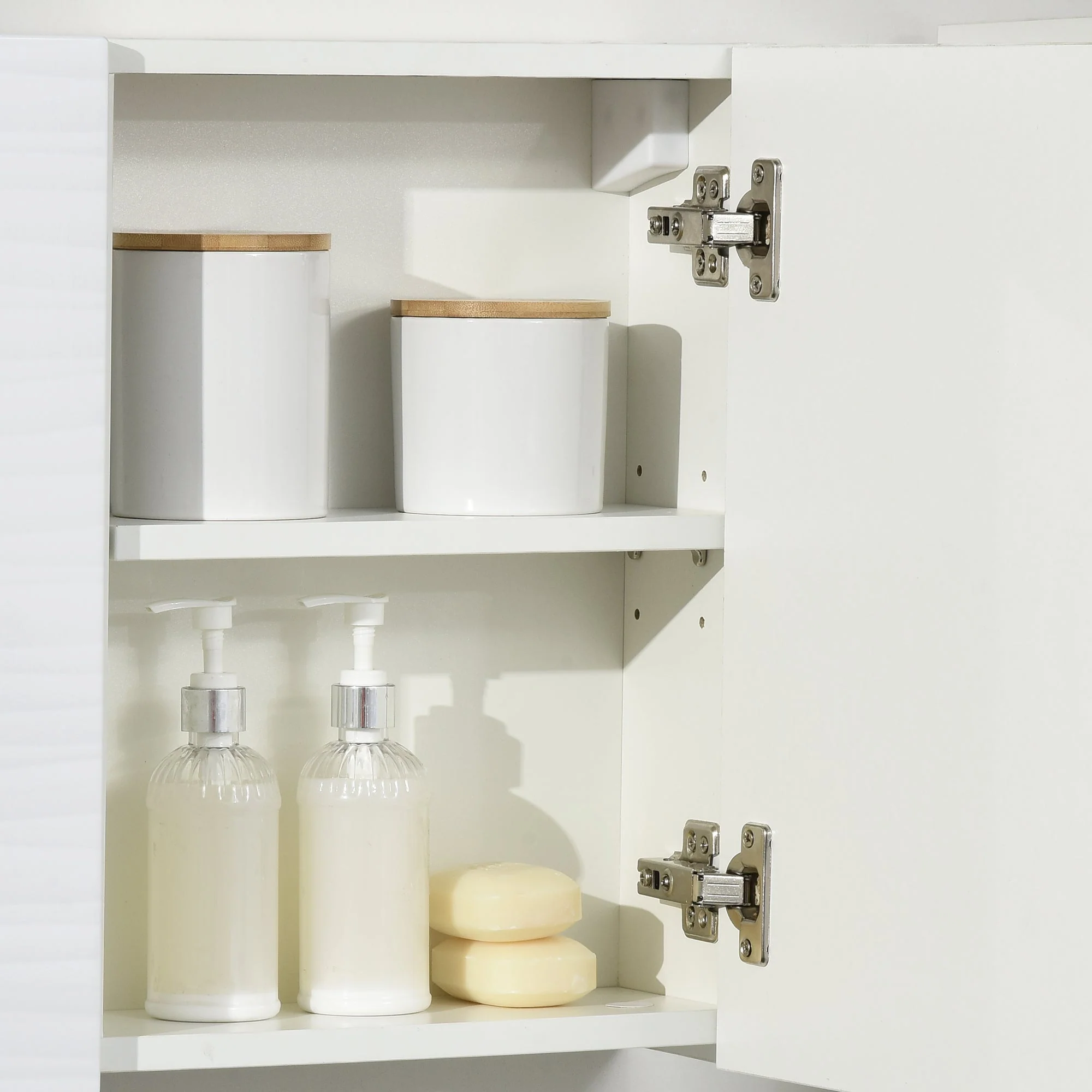 kleankin Bathroom Cabinet with Mirror - Image 9