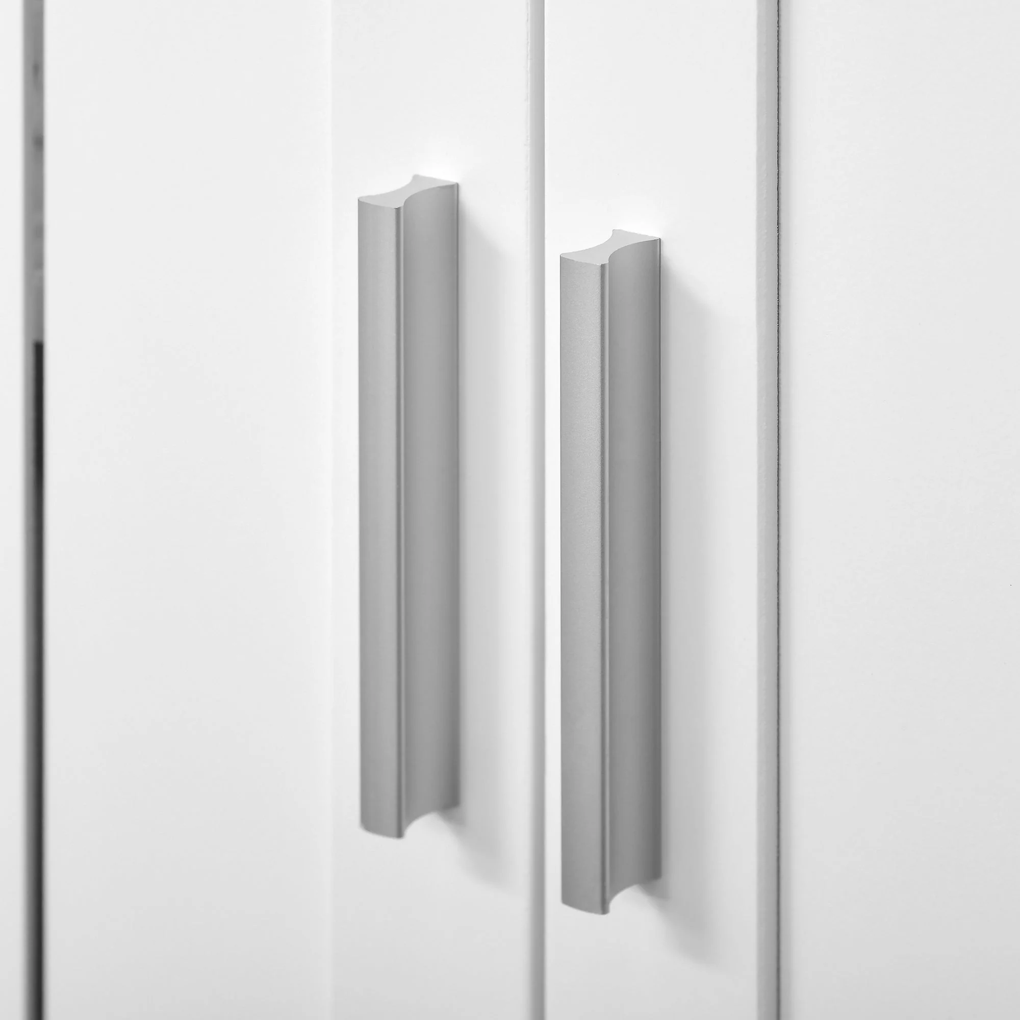 kleankin Modern Under Sink Cabinet with 2 Doors - Image 8