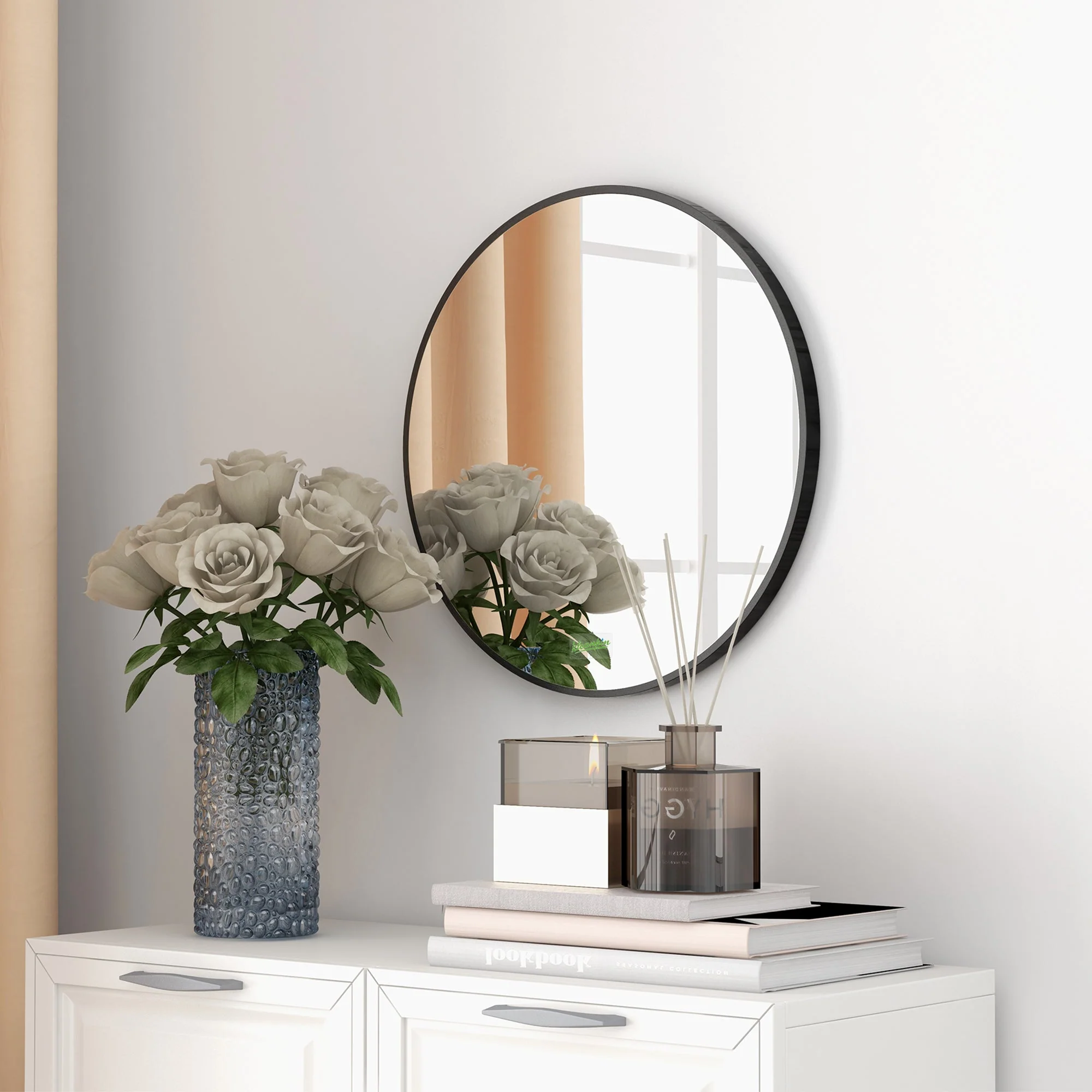 kleankin Round Bathroom Mirror - Image 4