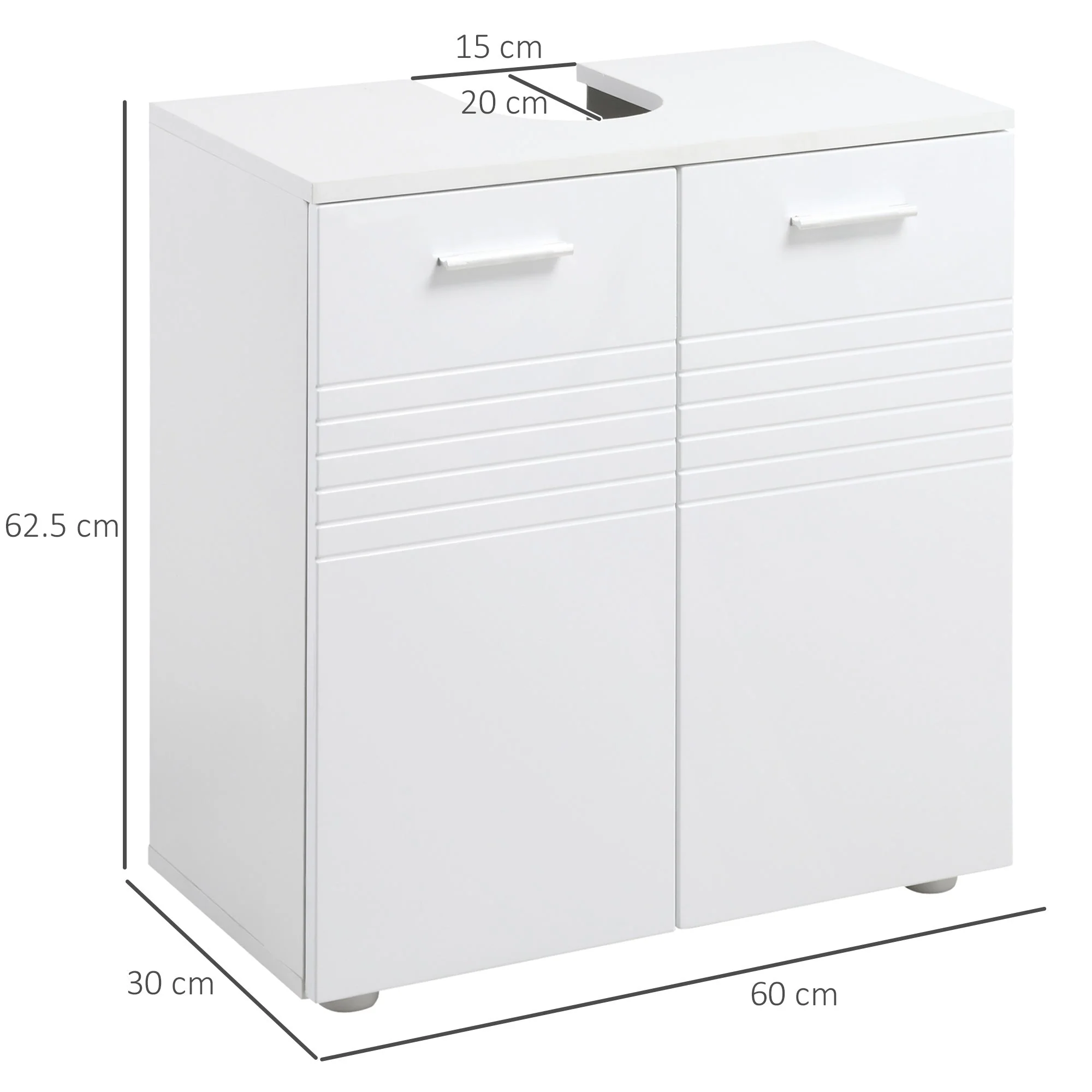 kleankin Under Sink Cabinet - Image 3