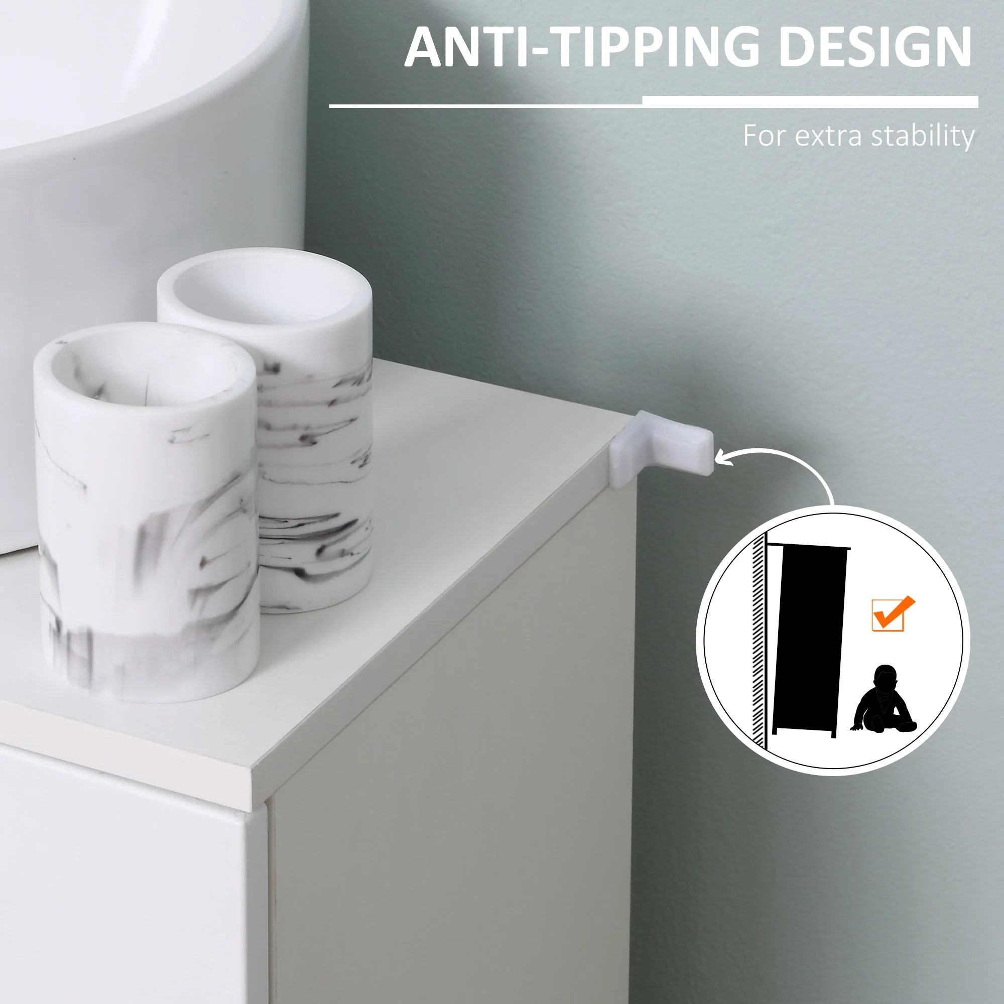 kleankin Under Sink Cabinet - Image 6
