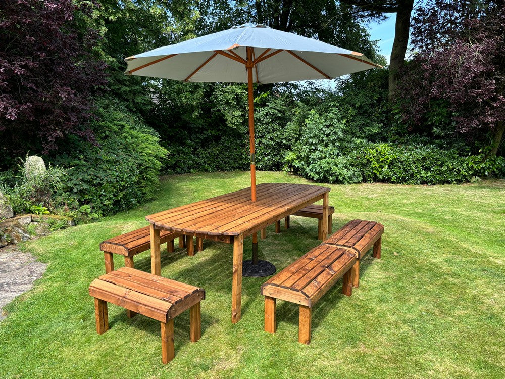 Knights Garden Patio Dining Set by Charles Taylor - 10 Seats - Image 16
