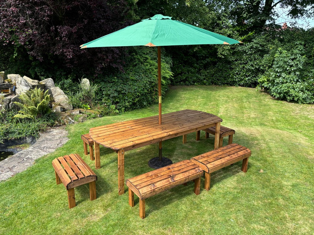 Knights Garden Patio Dining Set by Charles Taylor - 10 Seats - Image 18