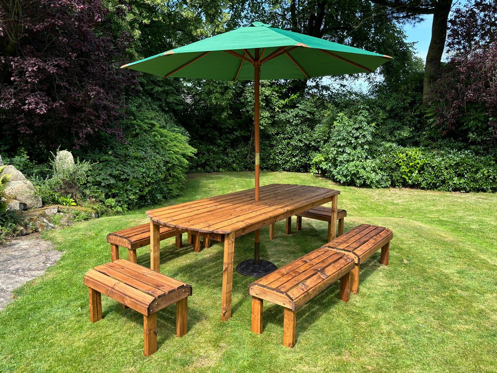 Knights Garden Patio Dining Set by Charles Taylor - 10 Seats - Image 20