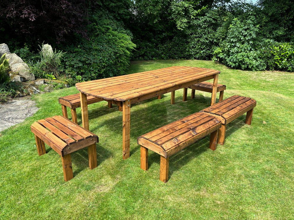 Knights Garden Patio Dining Set by Charles Taylor - 10 Seats - Image 23