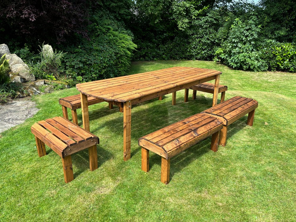 Knights Garden Patio Dining Set by Charles Taylor - 10 Seats - Image 24
