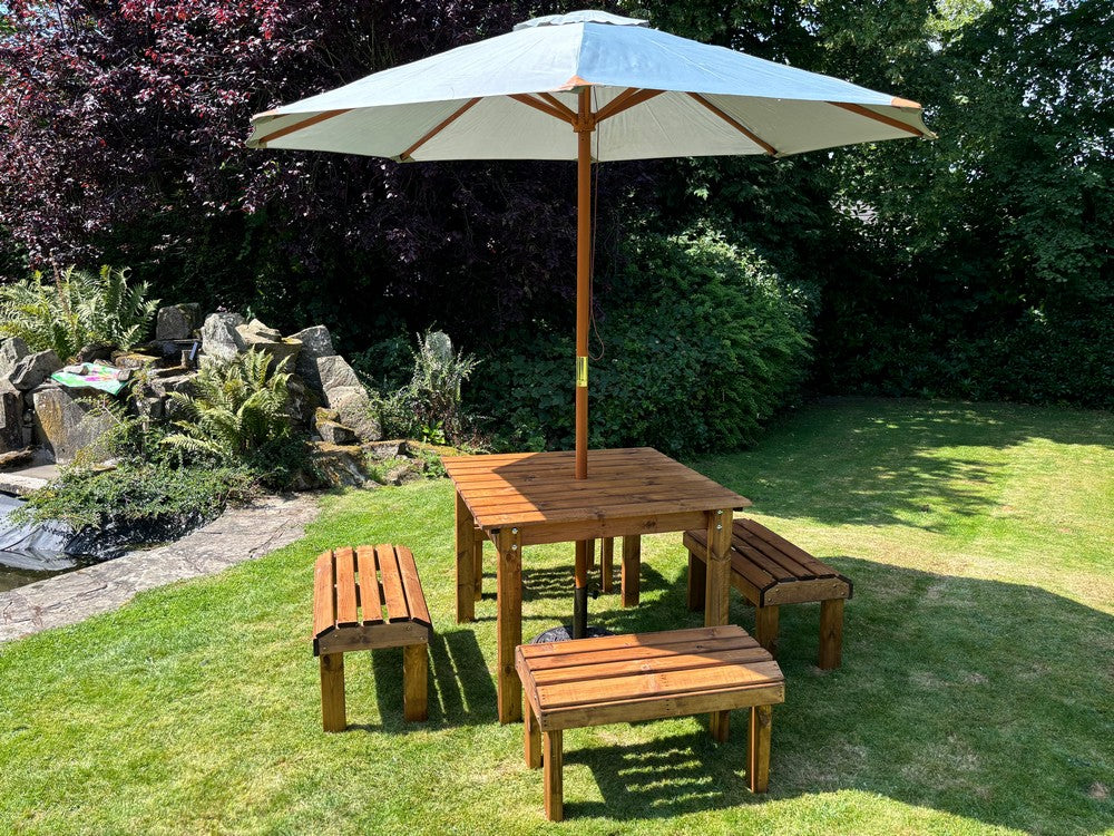 Knights Garden Patio Dining Set by Charles Taylor - 4 Seats - Image 11