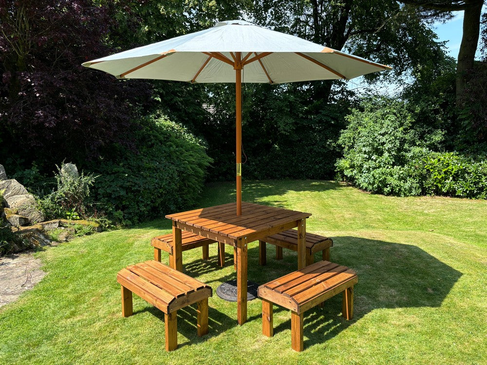 Knights Garden Patio Dining Set by Charles Taylor - 4 Seats - Image 12