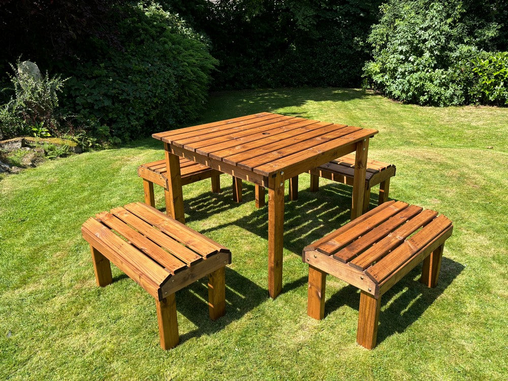 Knights Garden Patio Dining Set by Charles Taylor - 4 Seats - Image 14