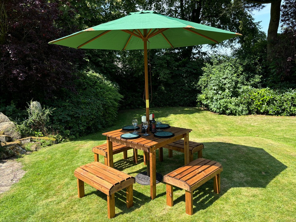 Knights Garden Patio Dining Set by Charles Taylor - 4 Seats - Image 2