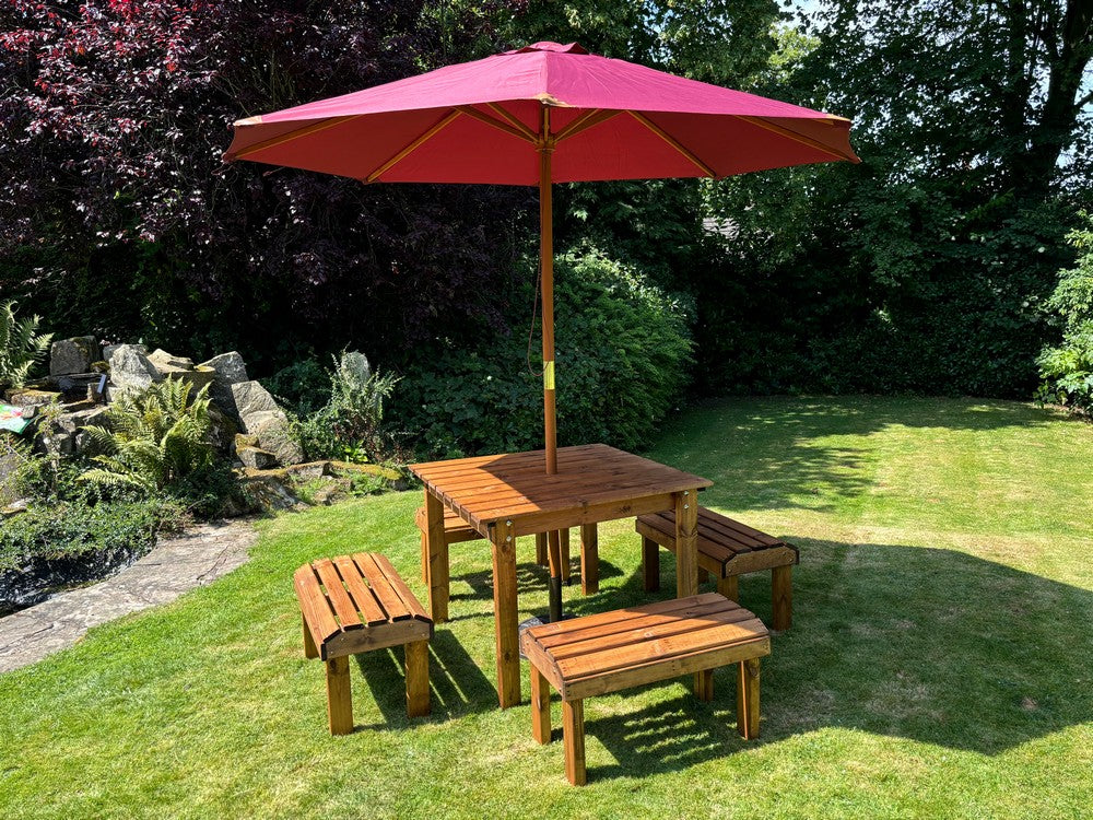 Knights Garden Patio Dining Set by Charles Taylor - 4 Seats - Image 7