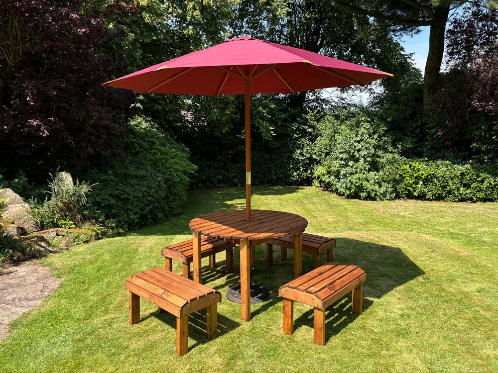 Knights Garden Patio Dining Set by Charles Taylor - 4 Seats - Image 10