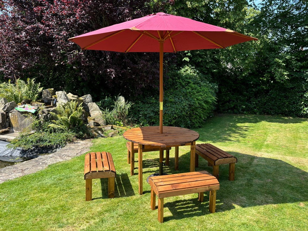 Knights Garden Patio Dining Set by Charles Taylor - 4 Seats - Image 11