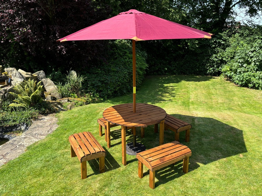 Knights Garden Patio Dining Set by Charles Taylor - 4 Seats - Image 12