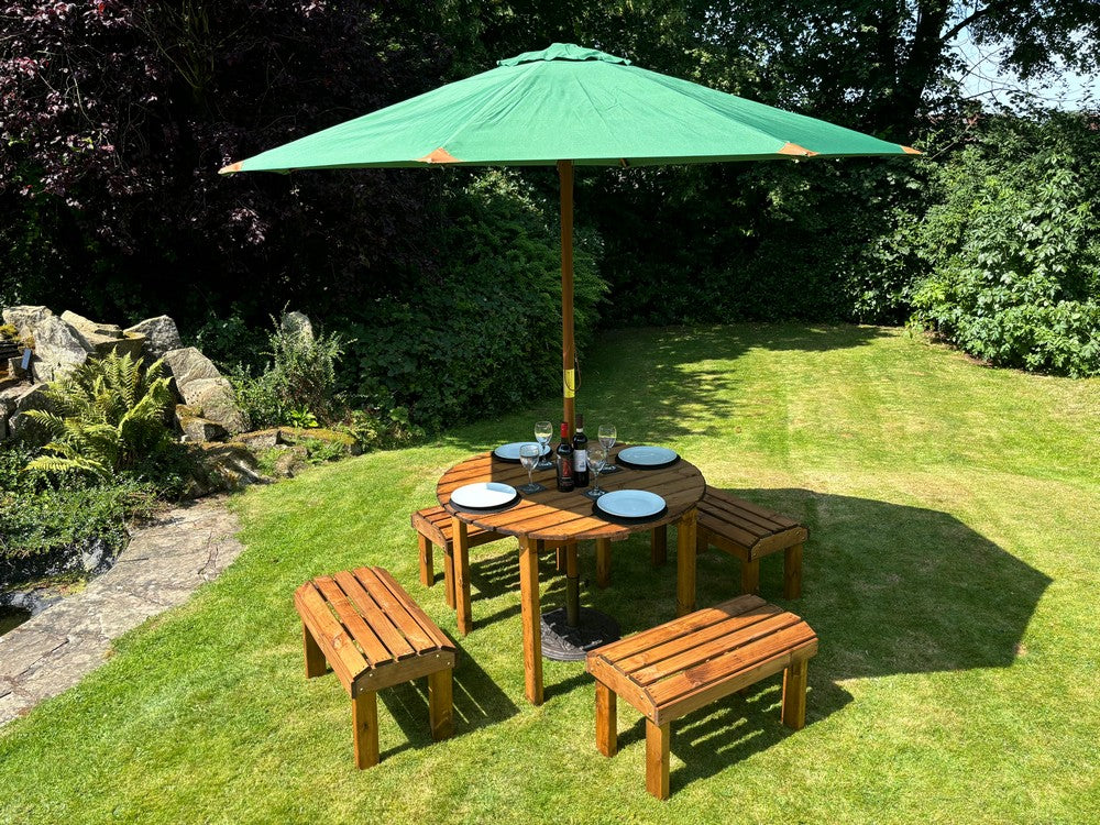 Knights Garden Patio Dining Set by Charles Taylor - 4 Seats - Image 16
