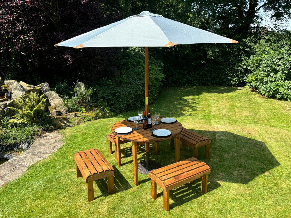 Knights Garden Patio Dining Set by Charles Taylor - 4 Seats - Image 18
