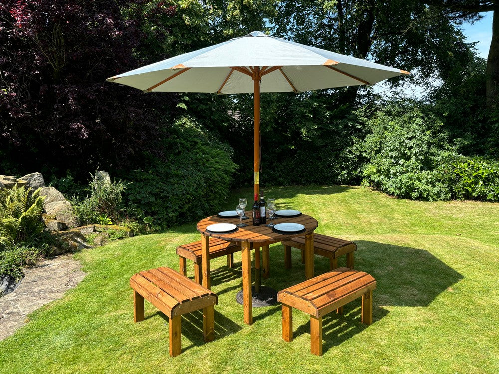 Knights Garden Patio Dining Set by Charles Taylor - 4 Seats - Image 19