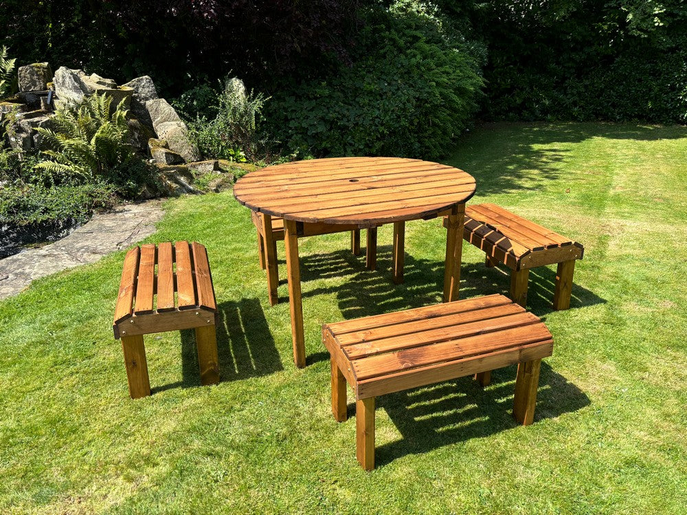 Knights Garden Patio Dining Set by Charles Taylor - 4 Seats - Image 2