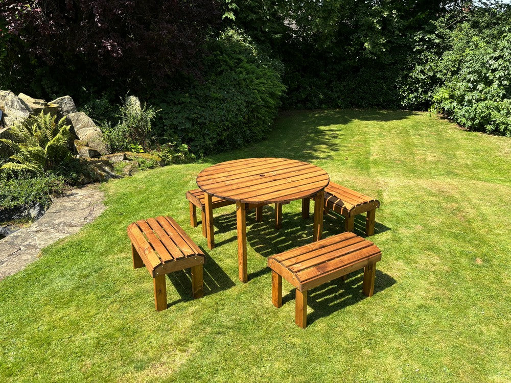 Knights Garden Patio Dining Set by Charles Taylor - 4 Seats - Image 3