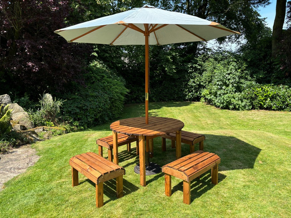 Knights Garden Patio Dining Set by Charles Taylor - 4 Seats - Image 4