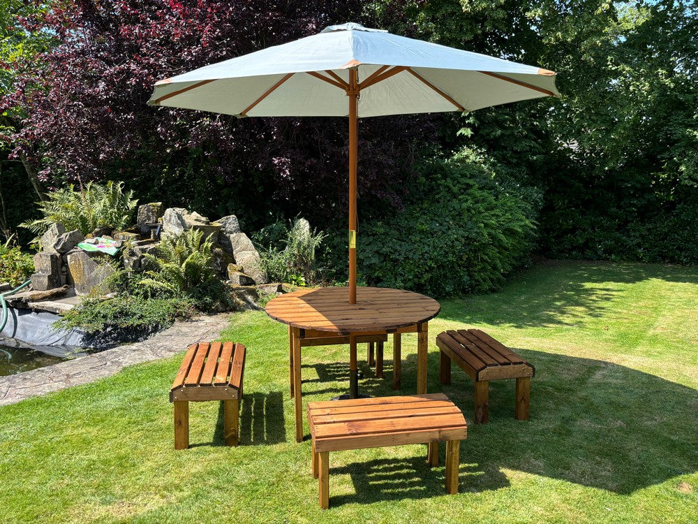 Knights Garden Patio Dining Set by Charles Taylor - 4 Seats - Image 5