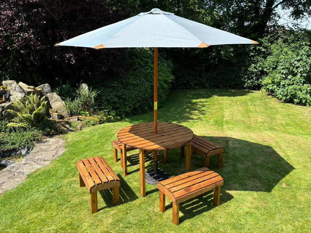 Knights Garden Patio Dining Set by Charles Taylor - 4 Seats - Image 6