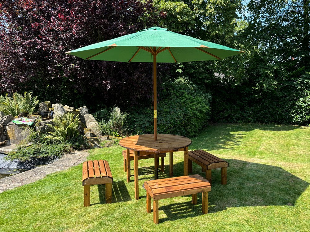 Knights Garden Patio Dining Set by Charles Taylor - 4 Seats - Image 8