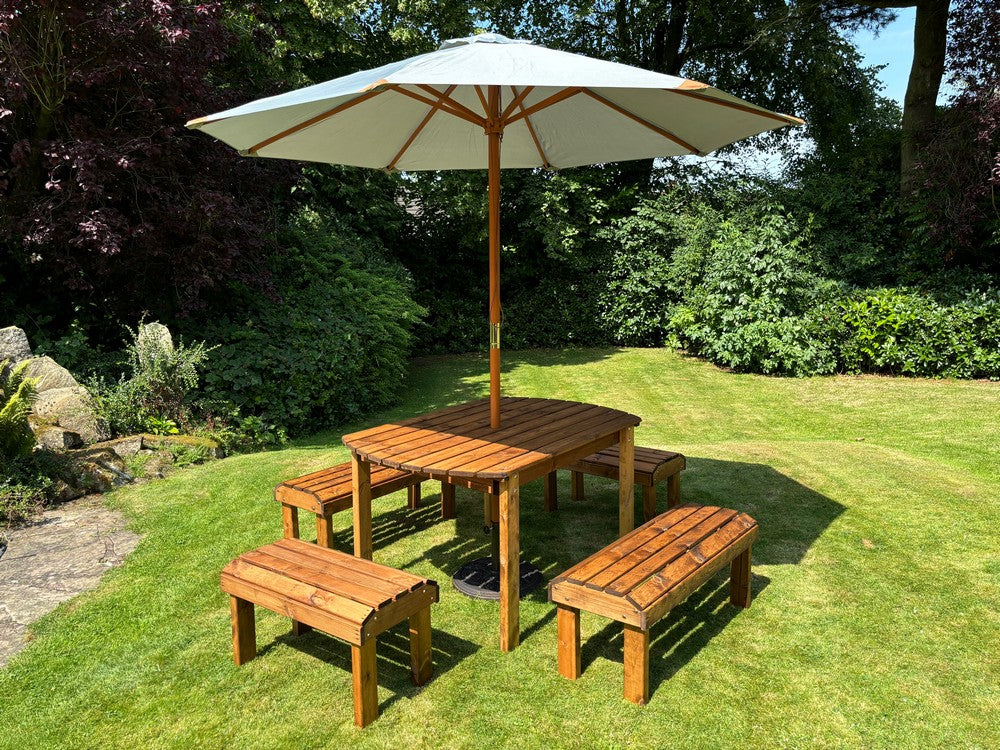 Knights Garden Patio Dining Set by Charles Taylor - 6 Seats - Image 4