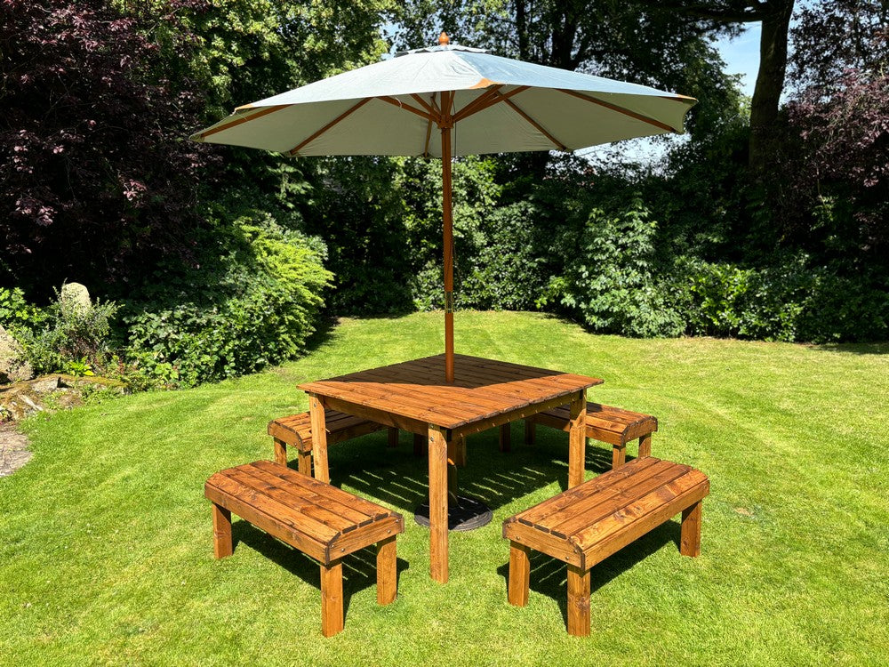 Knights Garden Patio Dining Set by Charles Taylor - 8 Seats - Image 10