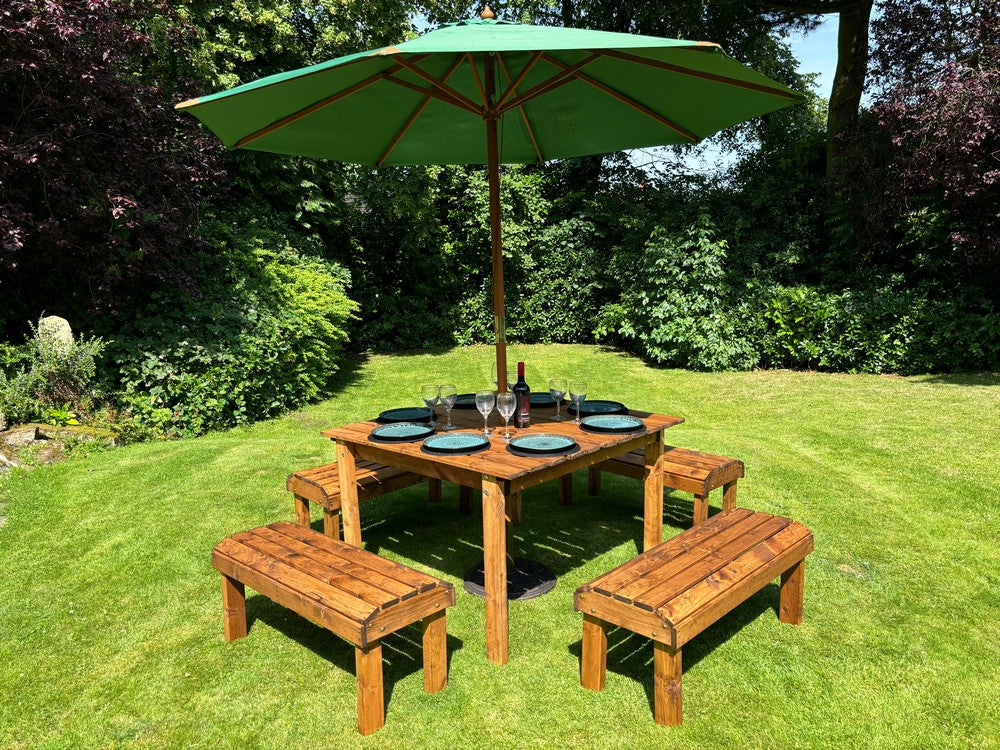 Knights Garden Patio Dining Set by Charles Taylor - 8 Seats - Image 13