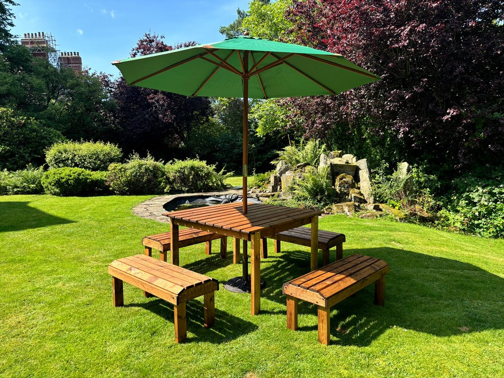 Knights Garden Patio Dining Set by Charles Taylor - 8 Seats - Image 15