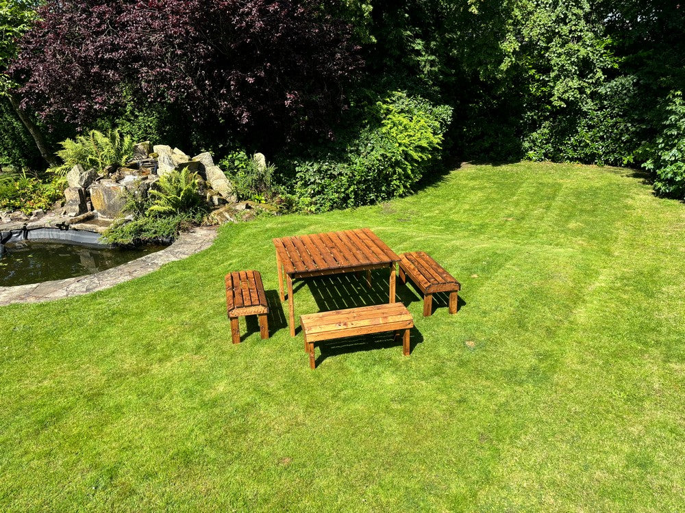 Knights Garden Patio Dining Set by Charles Taylor - 8 Seats - Image 6