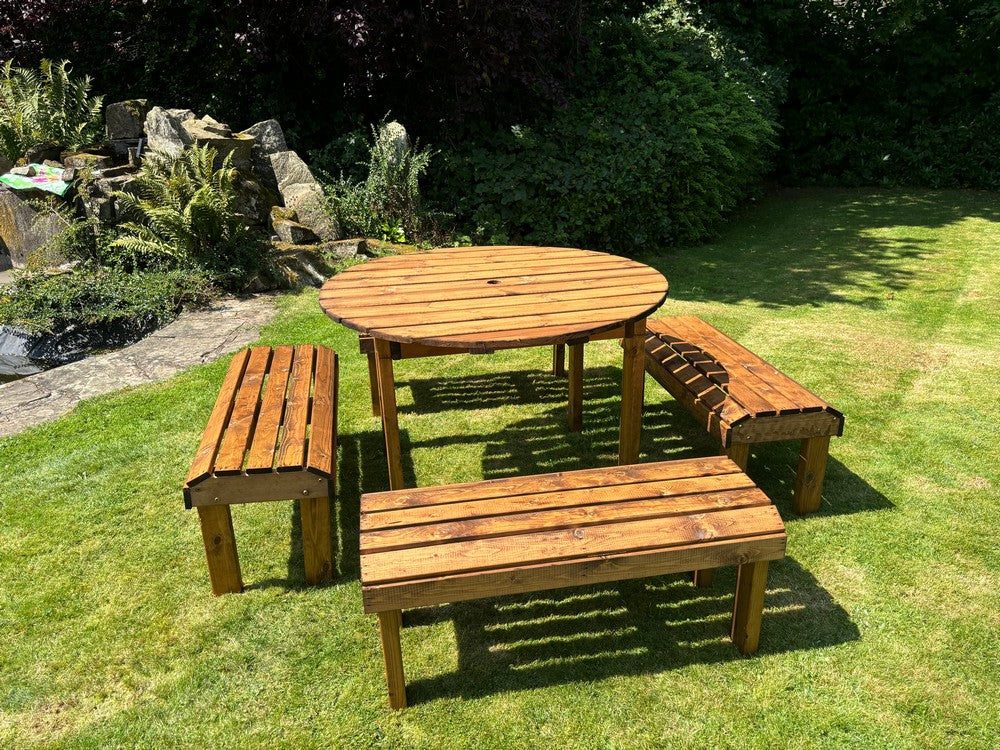 Knights Garden Patio Dining Set by Charles Taylor - 8 Seats - Image 7