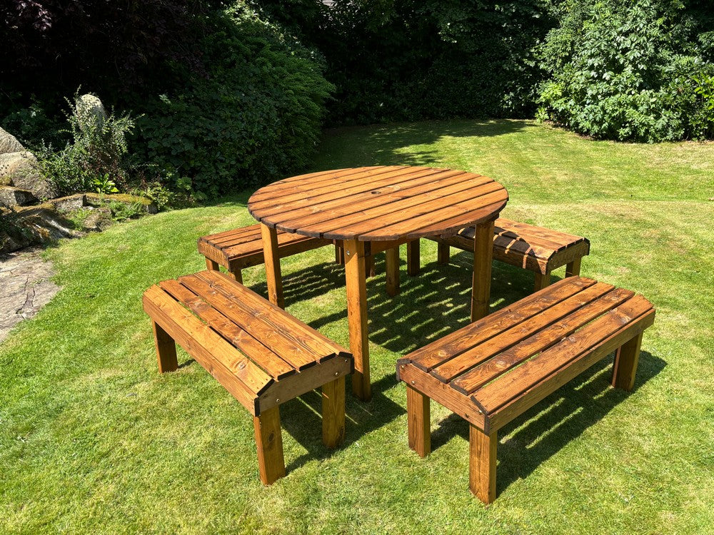 Knights Garden Patio Dining Set by Charles Taylor - 8 Seats - Image 8