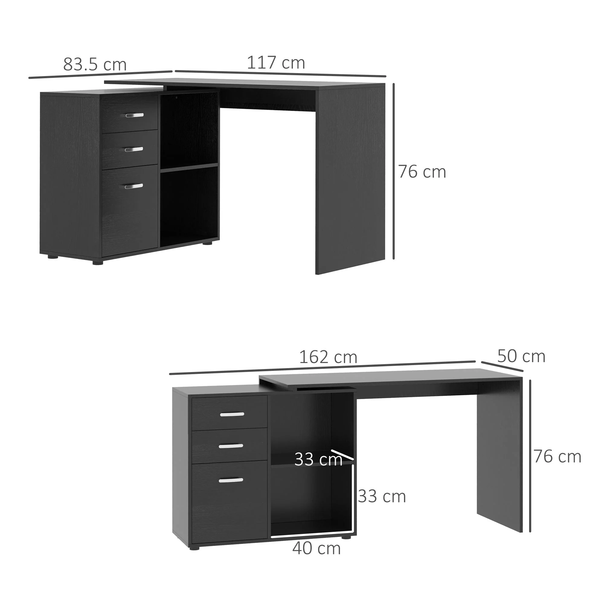 L-Shaped Computer Desk - Image 3