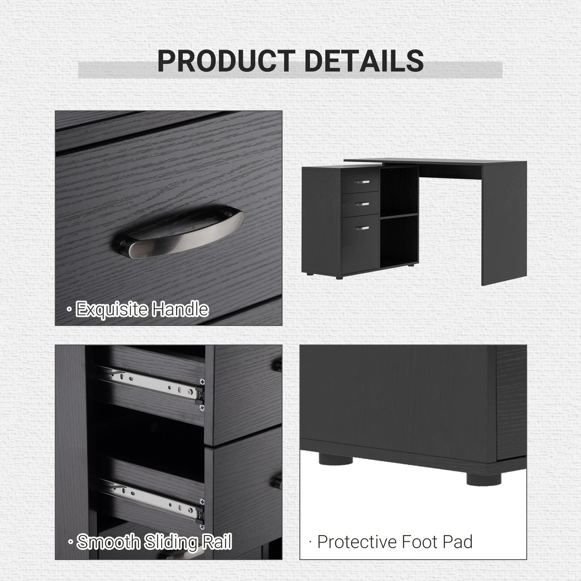 L-Shaped Computer Desk - Image 6