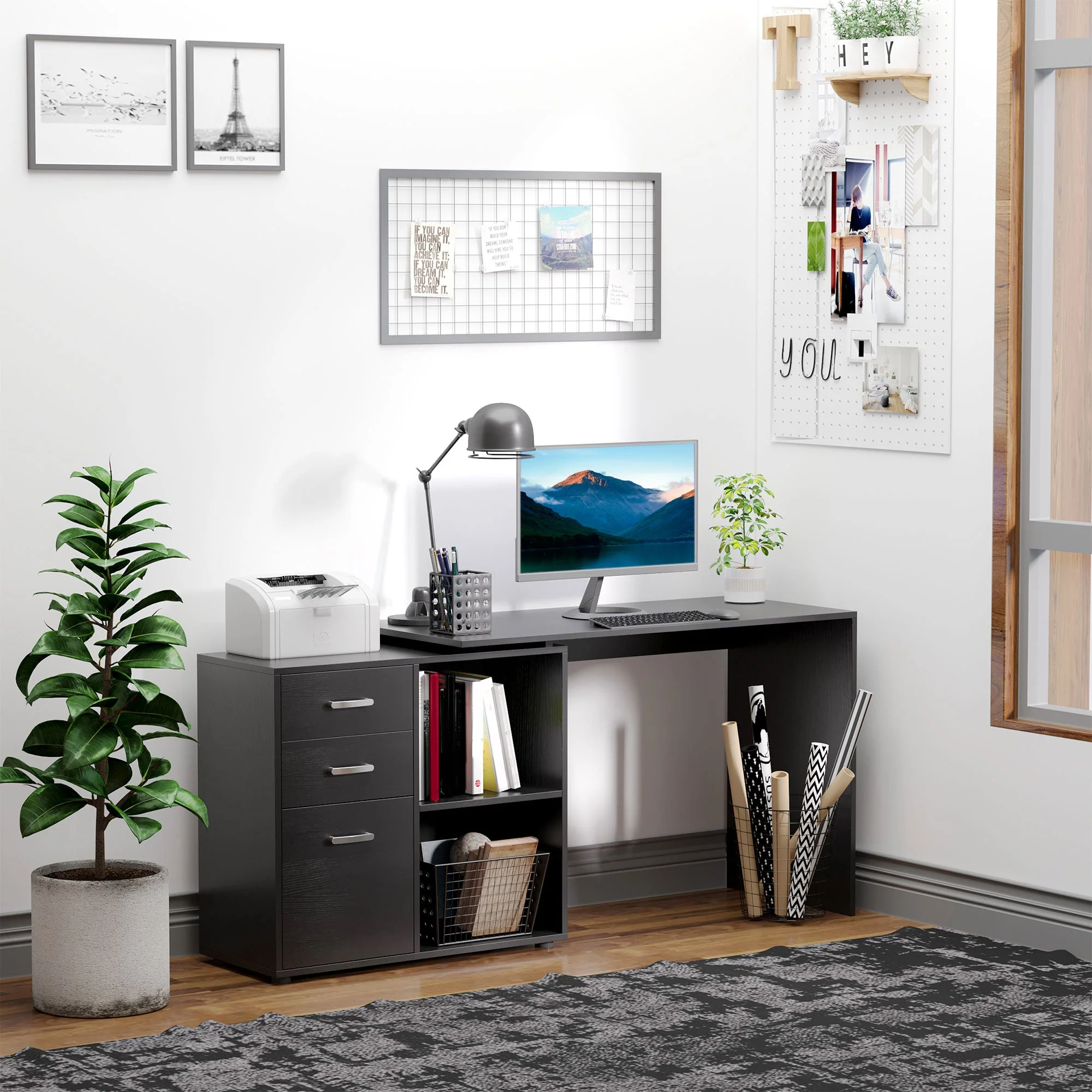 L-Shaped Computer Desk - Image 7