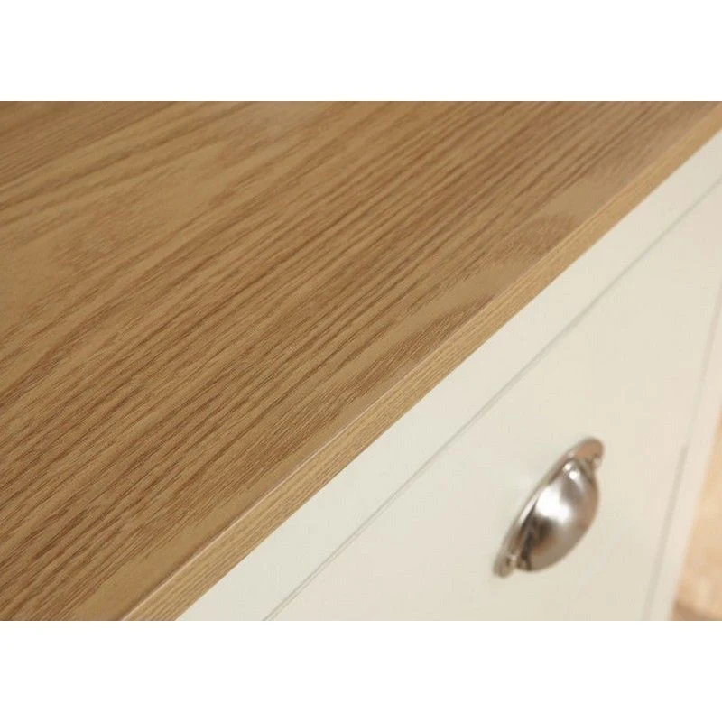 Lancaster Chest of Drawers Cream 4 Drawers - Image 4