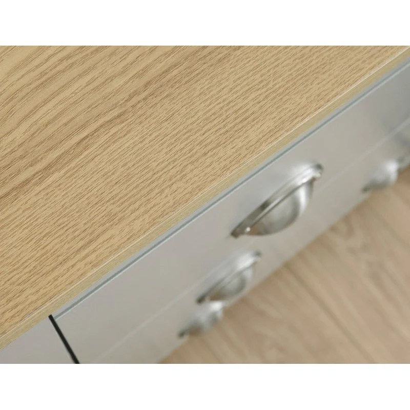 Lancaster Chest of Drawers Grey 4 Drawers - Image 8