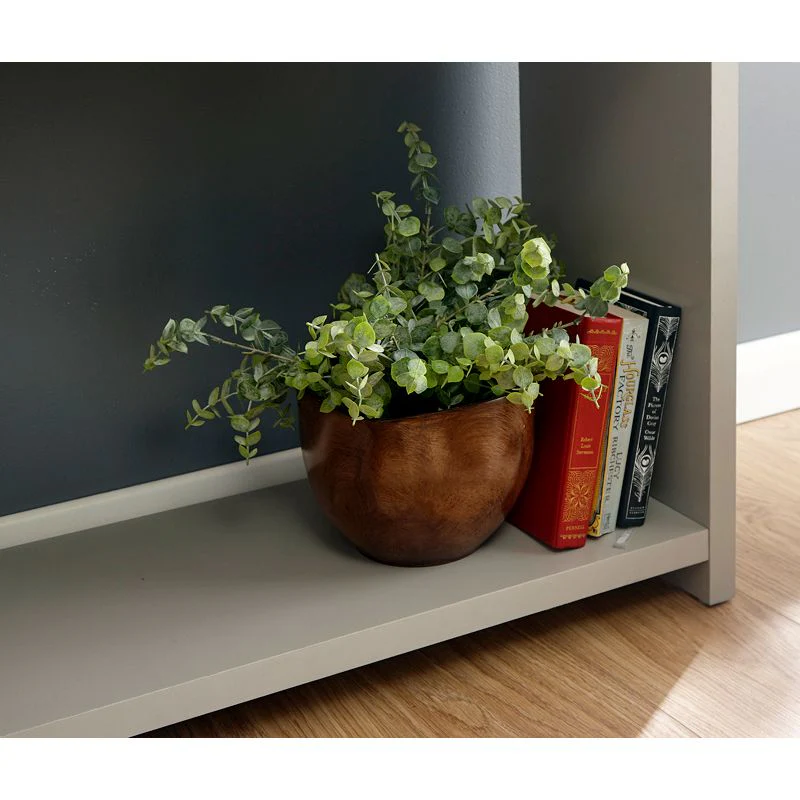 Lancaster Console Table Grey 1 Shelf 2 Drawers - Image 4