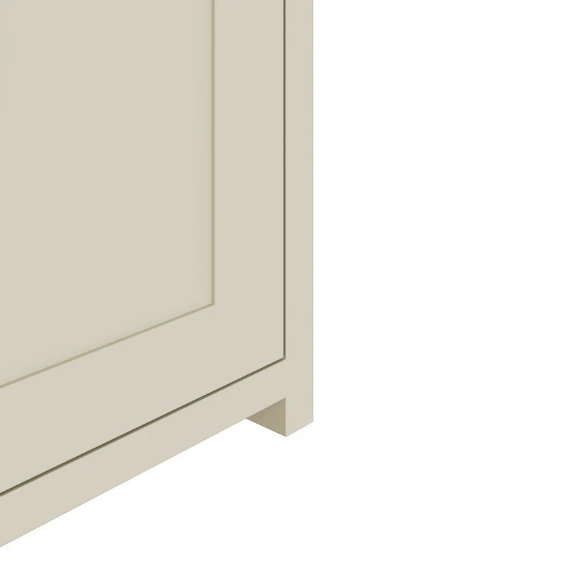 Lancaster Hall Bench Cream 2 Shelves - Image 9