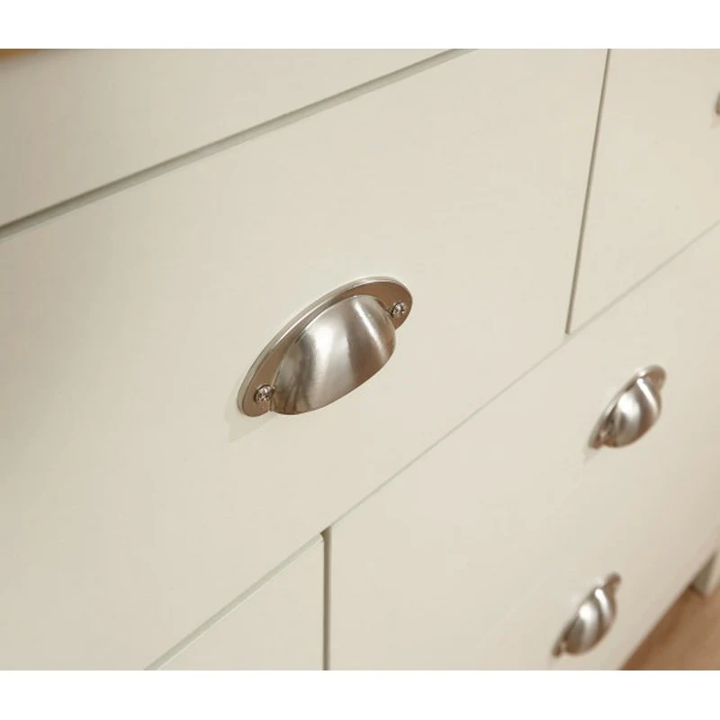 Lancaster Large Chest of Drawers Cream 7 Drawers - Image 9