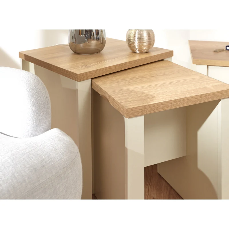 Lancaster Nest of Tables Cream - Image 4