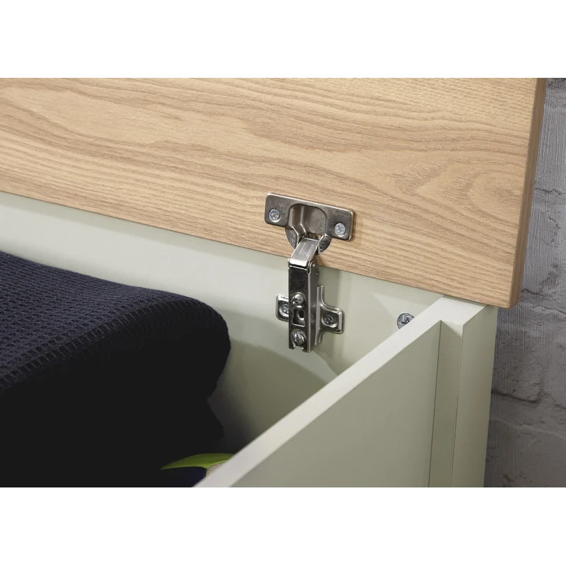 Lancaster Ottoman Cream 1 Door - Image 3