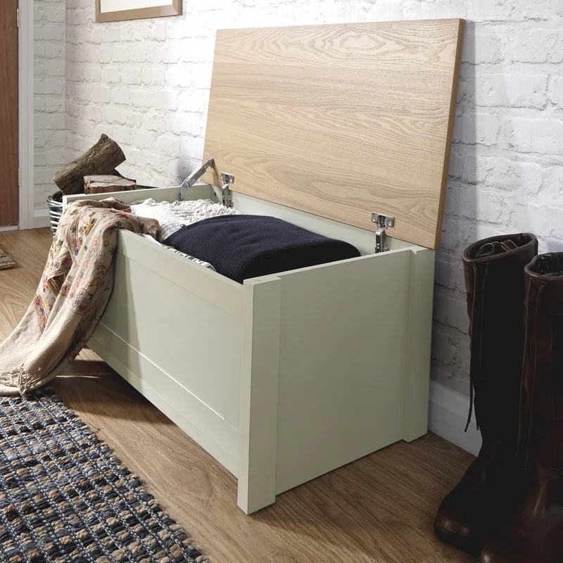 Lancaster Ottoman Cream 1 Door - Image 4