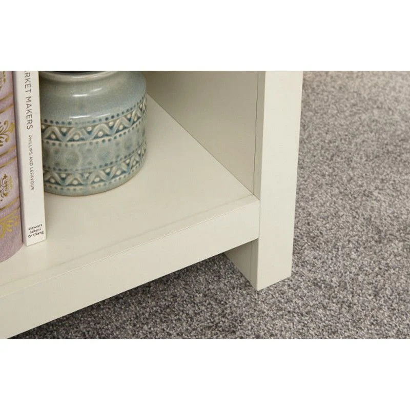 Lancaster Side Table Cream 1 Shelf - Image 4