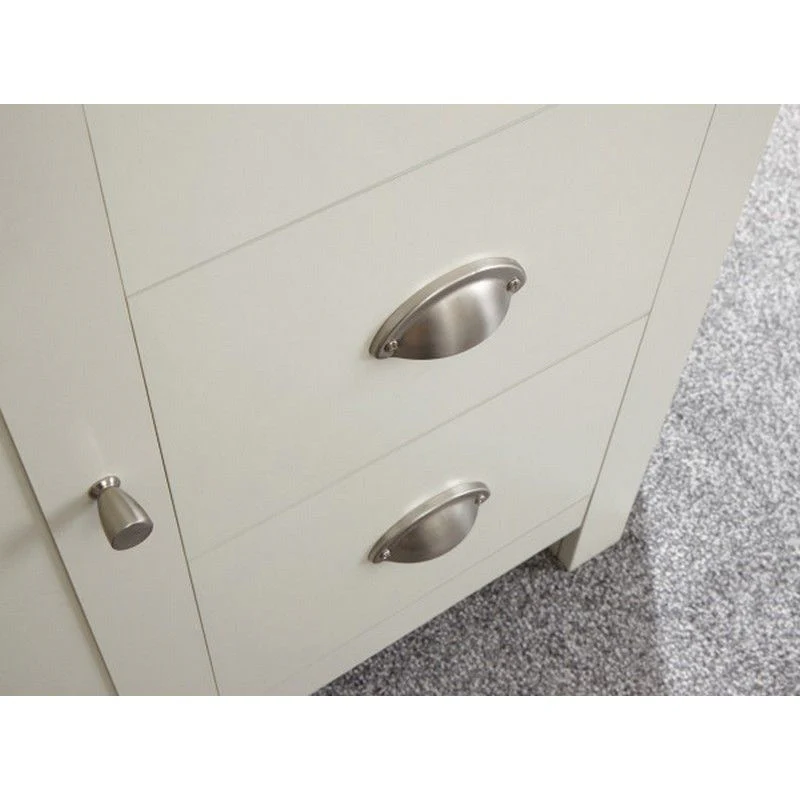 Lancaster Sideboard Cream 1 Door 2 Shelves 3 Drawers - Image 4