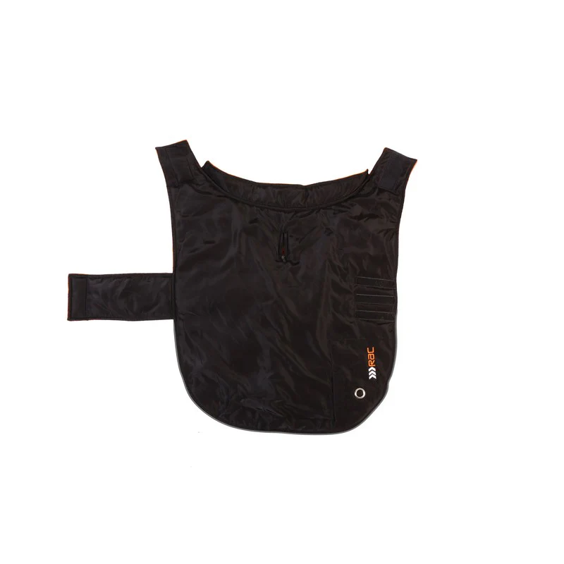 Large Dog Coat Black Fleece 51cm by RAC - Image 2